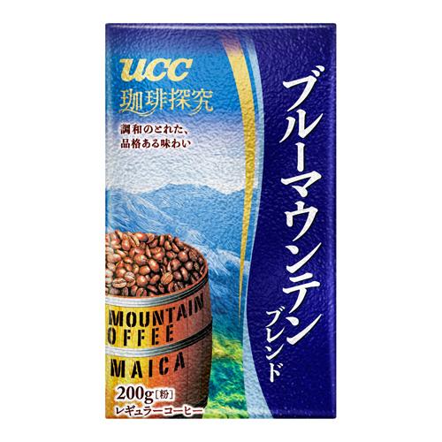 UCC (UCC)珈琲探究 ブルーマウンテンブレンド VP 粉 200g : ザグザグ 