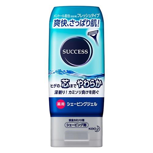 (花王)サクセス 薬用シェービングジェル フレッシュタイプ 180g｜zagzag