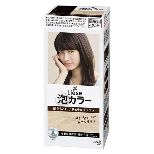 花王 リーゼ 泡カラー 髪色もどし ナチュラルブラウン ザグザグ通販paypayモール店 通販 Paypayモール