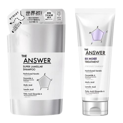 THE ANSWER (花王)THE スーパーラメラシャンプー 詰替え 320mL+EX