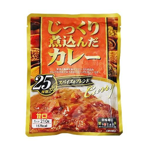 ハチ食品 じっくり煮込んだカレー 甘口 210g : ザグザグ通販プレミアム