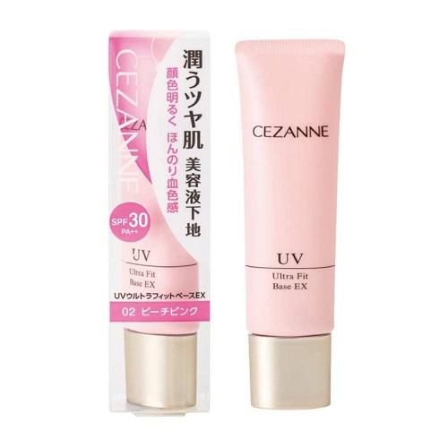 (ポスト投函)(セザンヌ)UVウルトラフィットベースEX 02 ピーチピンク 30g(おひとり様3個まで) | CEZANNE