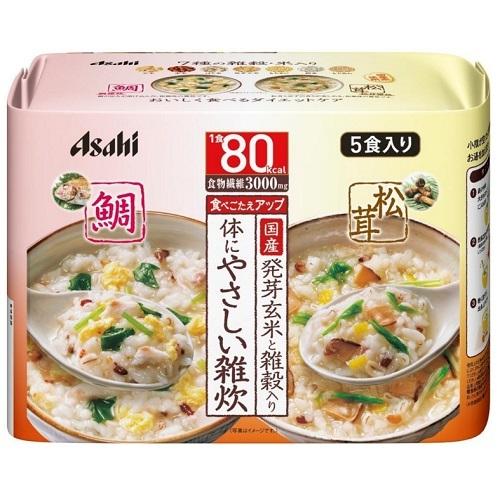 アサヒ 特価品コーナー☆ リセットボディ 体にやさしい鯛 【50%OFF!】 5食入 松茸雑炊