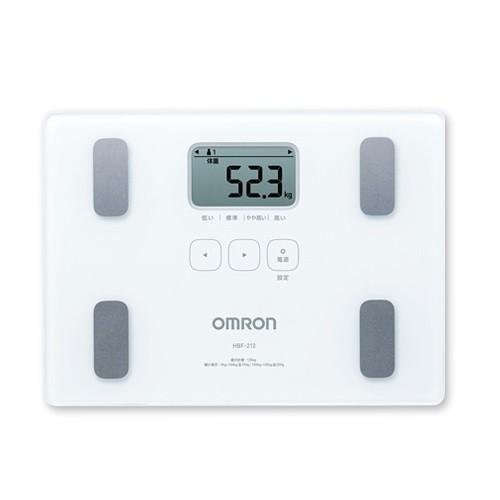 【新品未使用】オムロン 体重 体組成計 カラダスキャン ホワイト スマホ連動 カラダスキャン (オムロン)体重体組成計 HBF212 ホワイト : ザグザグ
