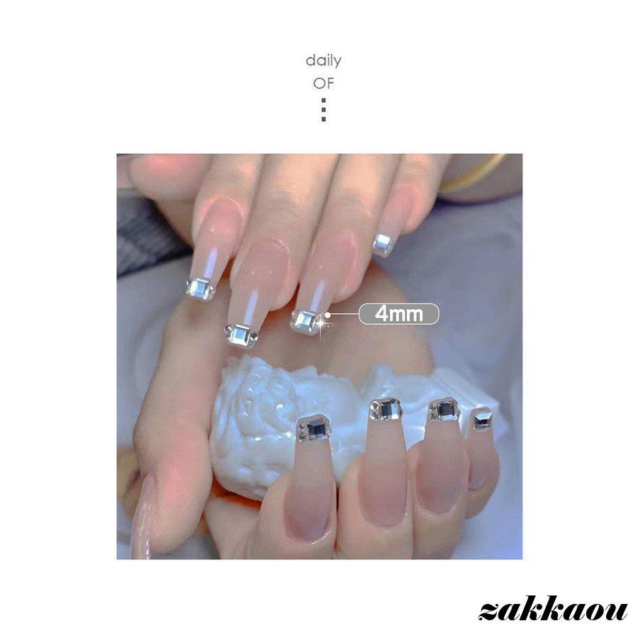 ネイルシール 貼るだけ 手 指 簡単 3D ラメ ハート ネイルアート