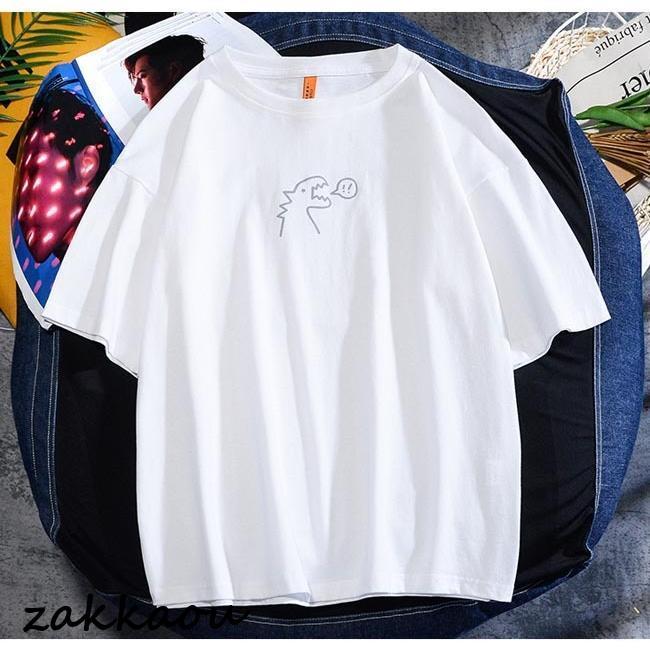 半袖Tシャツ メンズ Tシャツ プリントTシャツ ゆったり サマーTシャツ 無地 カットソー 夏 男性 クルーネック 夏Tシャツ 丸首  柔らか シンプル 薄手｜zahuowang｜02