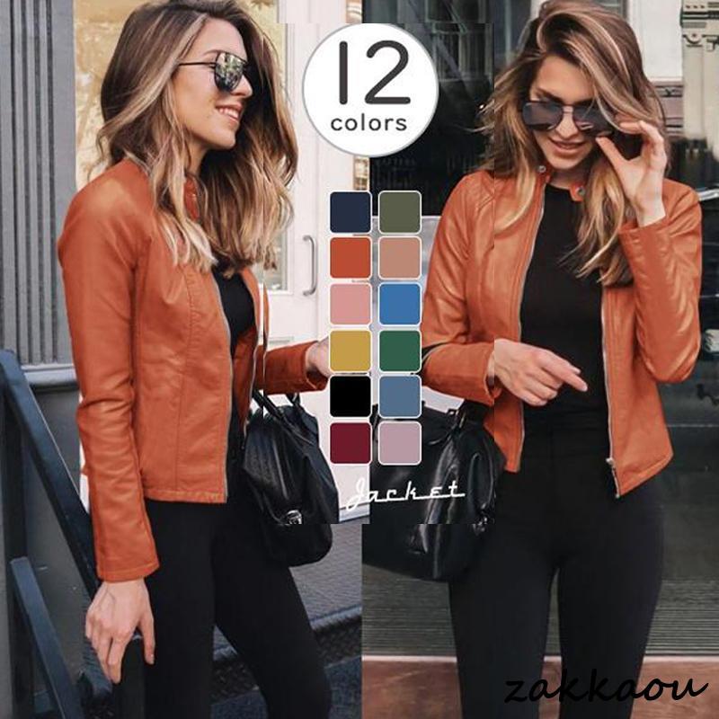 PUレザージャケット B5009 ブルゾン　ライダース　Bonbon PUレザージャケット B5009 ブルゾン ライダース Bonbon 2025年