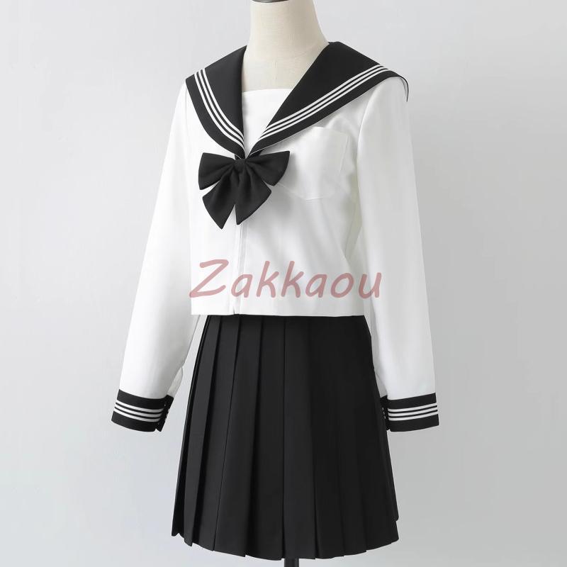 制服 コスプレ 衣装 女子高生 セーラー服 3点セット レディース