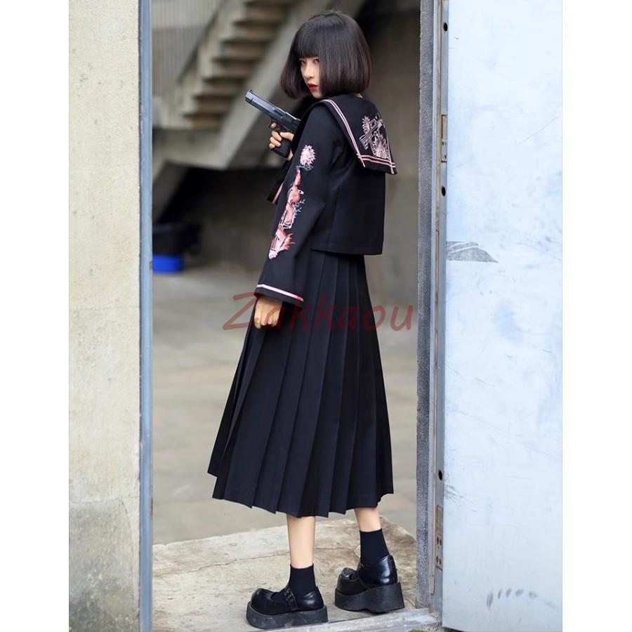 コスプレ セーラー服 制服 刺繍 大きいサイズ ヤンキー 不良 jk コスプレ セーラー服 制服 刺繍 大きいサイズ ヤンキー 不良 jk