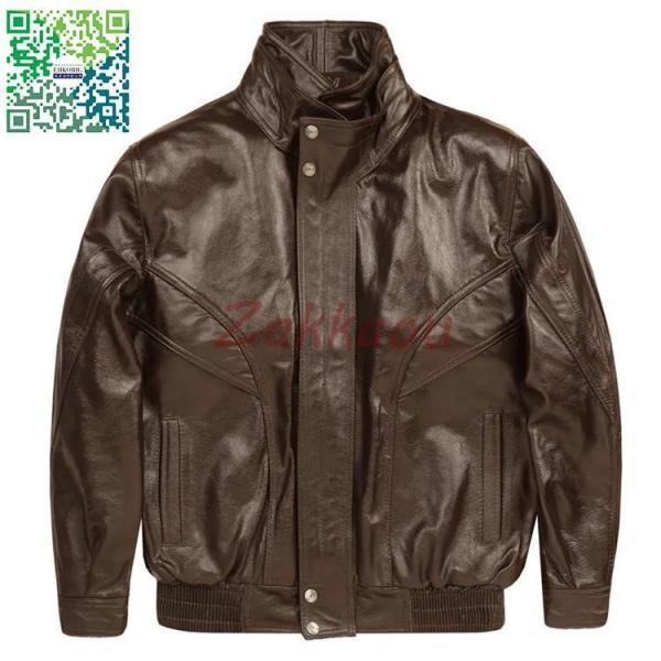 ライダースジャケット レザージャケット メンズ革ジャン 本革 秋冬 レザージャケット ライダース