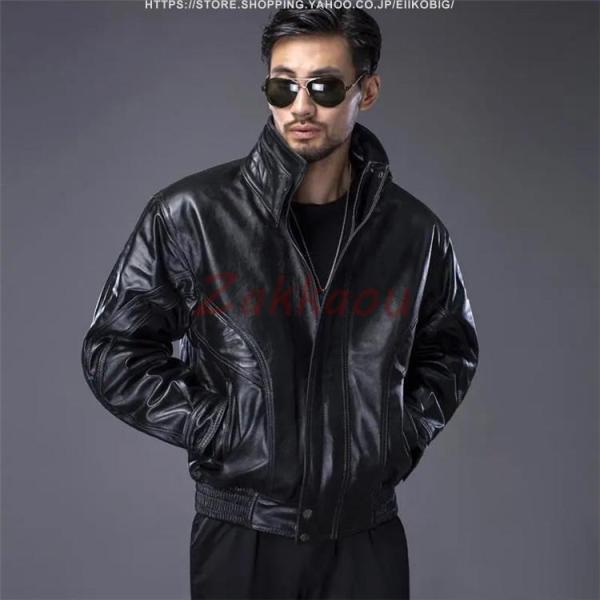 正規品 新品 本革 レザージャケット 革ジャン メンズ 紳士 男 楽天市場】革ジャン メンズ 本革 シングルライダースジャケット レザー