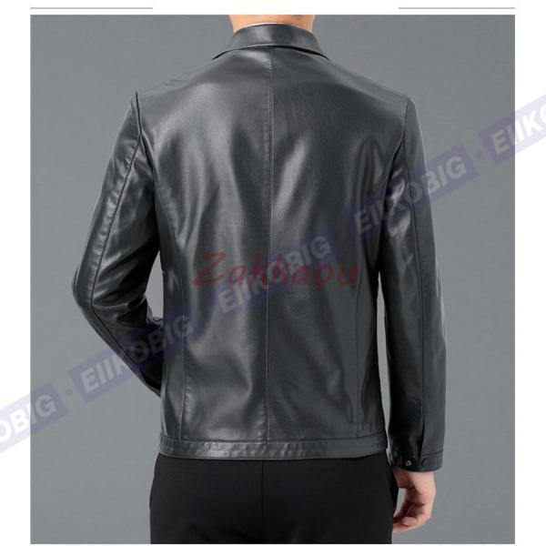 革ジャン 本革 ラム レザージャケット メンズ ビジネス フライト