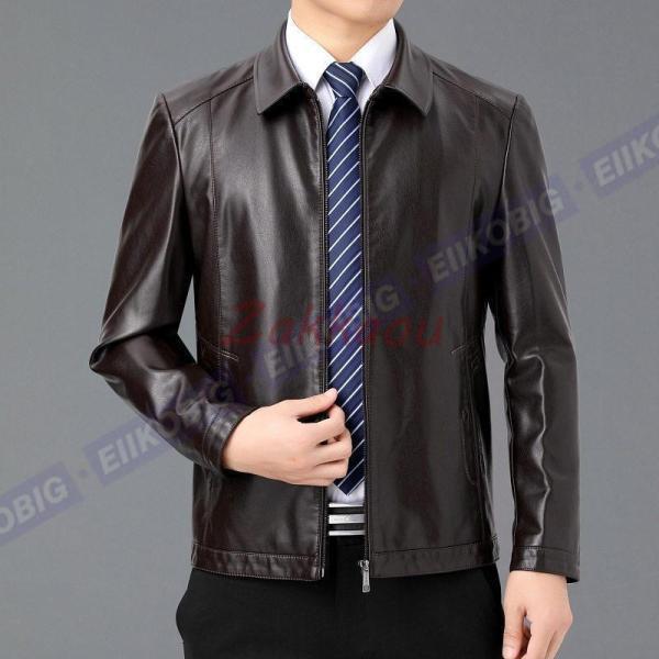 革ジャン 本革 ラム レザージャケット メンズ ビジネス フライト