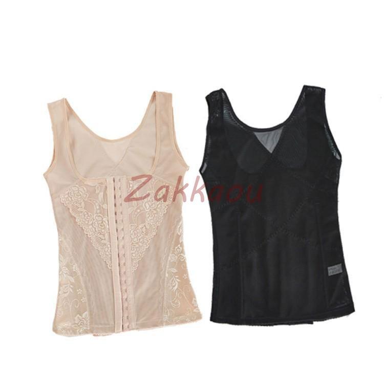 補正下着 レディース ボディスーツ ボディシェイパー キャミソール お腹 引き締め インナー 脇肉 猫背対策 矯正下着 産後ダイエットランジェリー バストアップ | ブランド登録なし