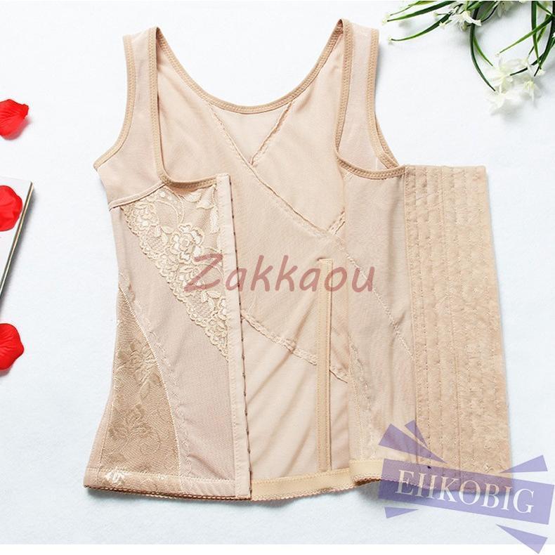 補正下着 レディース ボディスーツ ボディシェイパー キャミソール お腹 引き締め インナー 脇肉 猫背対策 矯正下着 産後ダイエットランジェリー バストアップ | ブランド登録なし | 03