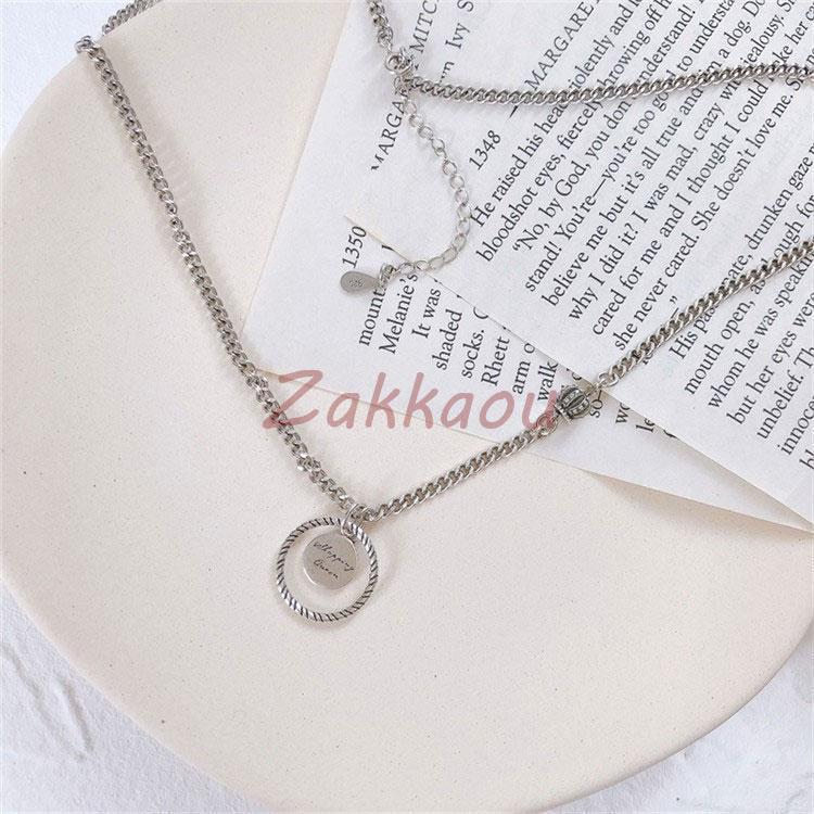 ネックレス レディースラリエット チェーン　ロングネックレス アクセサリー 母の日 ギフト レディース シンプル 大人 プチペンダント 結婚式 お呼ばれ | ブランド登録なし