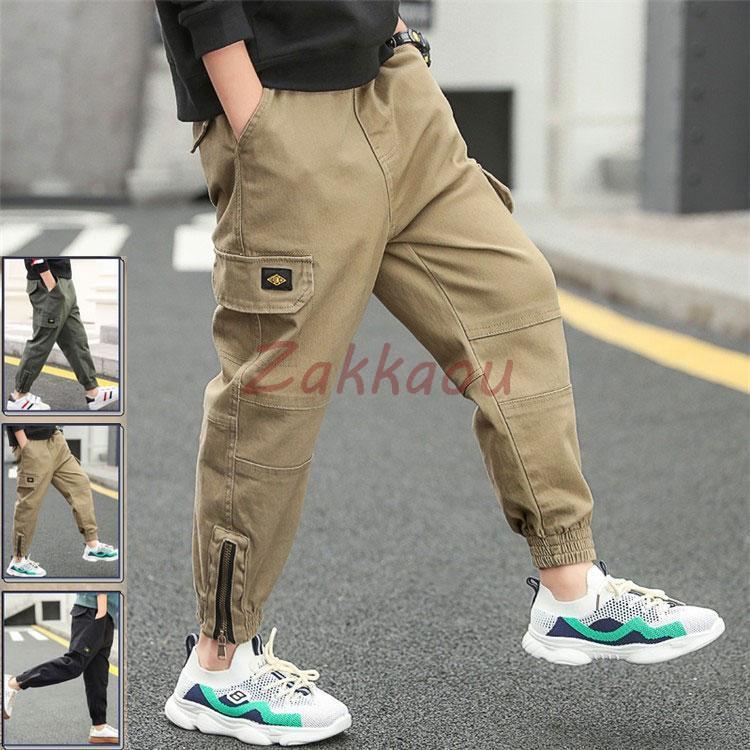 子供用 ズボン カーゴ パンツ キッズ ロングパンツ 防寒 チノパン