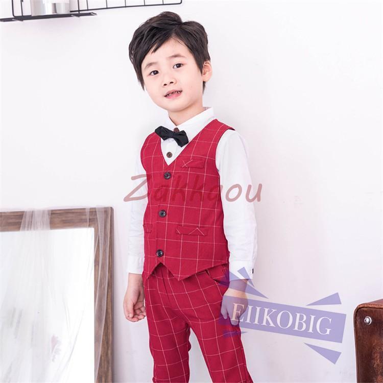 スーツ　子供服　男の子　キッズ　ジュニア　タキシード　フォーマル　卒業スーツ　ピアノ　発表会　結婚式　入学式　卒業式　七五三　セットアップ100-160の画像