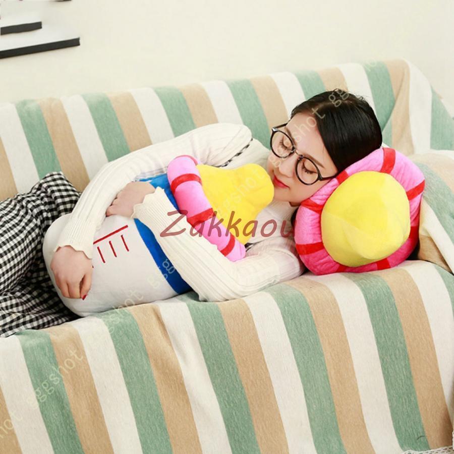 抱き枕 ぬいぐるみ 可愛い クッション 気持ちいい 安眠グッズ ボディーピロー 抱き枕 哺乳瓶型 添い寝枕 プレゼント 抱きまくら ぬいぐるみ 多機能 横向き寝 | ブランド登録なし | 09
