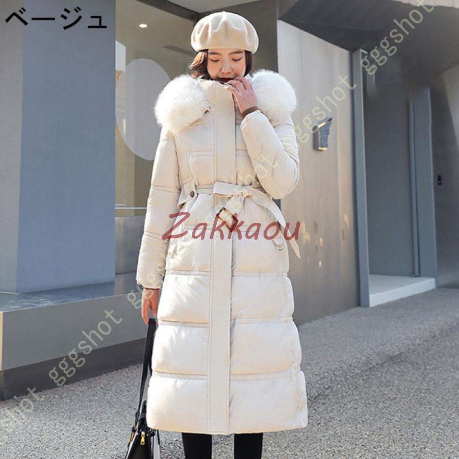 アウター ロング丈 ダウンコート 軽量 マキシ ダウン 保温 フード 防寒 可愛い 防風 冬 アウトドア シンプル レディース ミセス フォーマル 着痩せ デート | ブランド登録なし | 06
