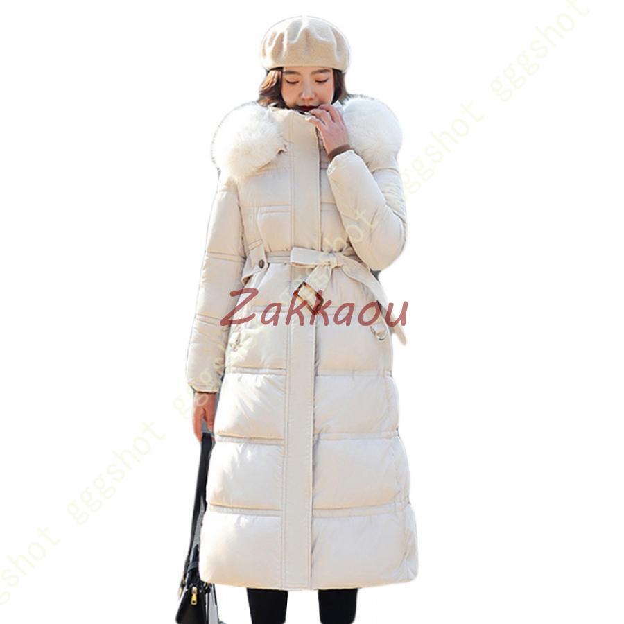 アウター ロング丈 ダウンコート 軽量 マキシ ダウン 保温 フード 防寒 可愛い 防風 冬 アウトドア シンプル レディース ミセス フォーマル 着痩せ デート | ブランド登録なし | 09