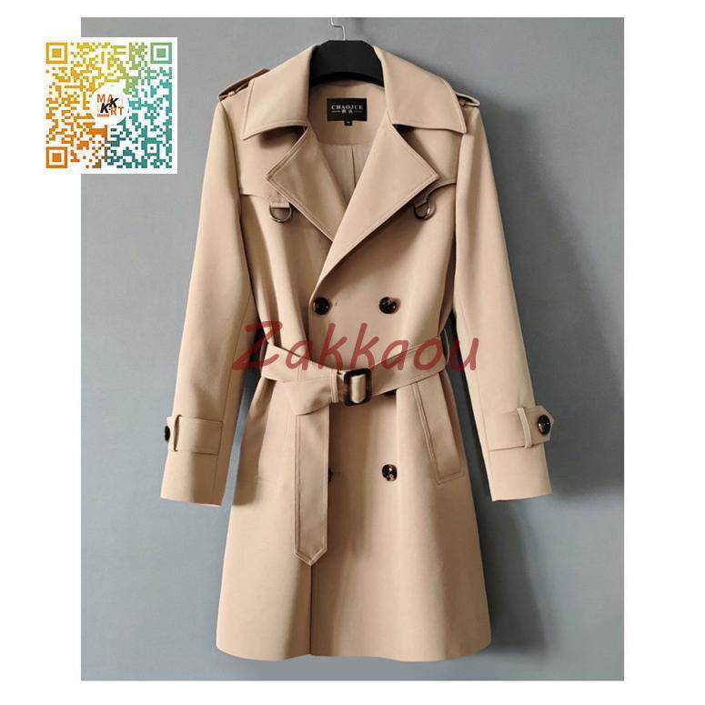 メンズトレンチコート コート 春秋冬 メンズ ジャケット ロング