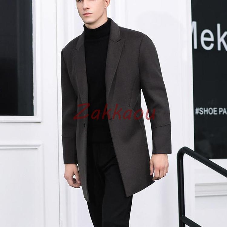 チェスターコート メンズコート 秋冬 ラシャコート ロングコート 男性