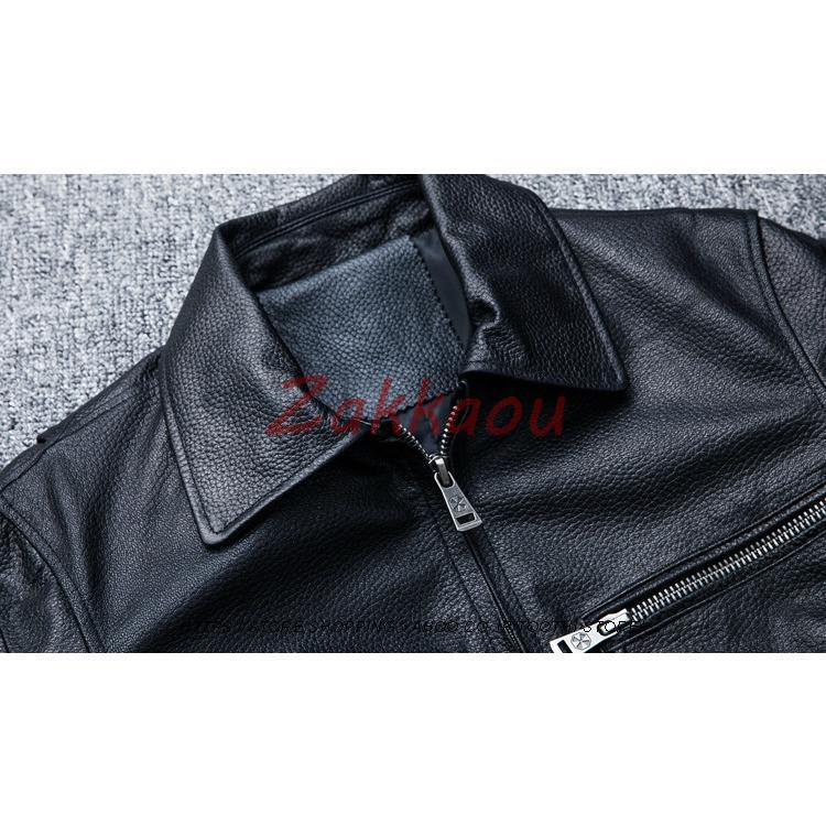 ラムレザーリバーシブルジャケット　Mサイズ メンズラムレザー＆ミンクリバーシブルジャケット（MZR1546