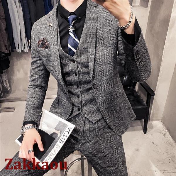 テーラードスーツ3ピーススーツ メンズ・3ピーススーツ | テーラーヤマモト｜大阪・スーツ