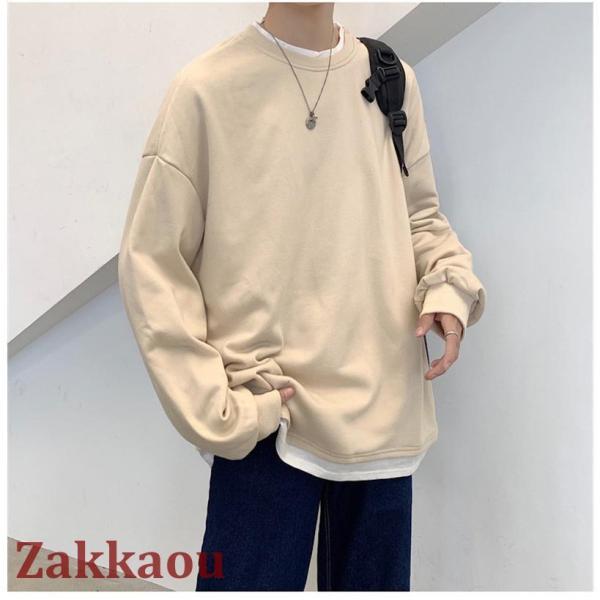 春新作 メンズトップス メンズパーカー トレーナー 長袖 メンズ 通学