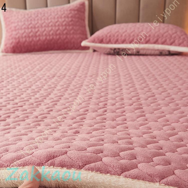 敷きパッド パッドシーツ 花柄 かわいい 蓄熱わた使用 冬用 暖かフランネルパッドシーツ 敷き毛布 柔らかな肌触り 年間使える 冷え対策 寝具 ベッドマット