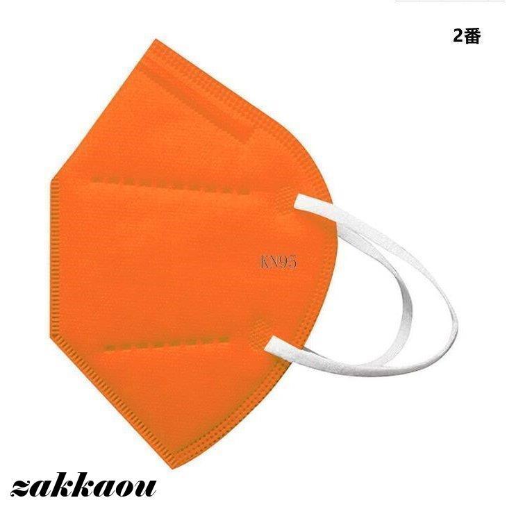 マスク 100枚 KN95マスク ピンク カラー N95マスク同等 5層構造 平ゴム 10個包装 使い捨てマスク 使い捨て 白 大きめ 立体マスク 大人用 不織布マスク｜zahuowang｜09