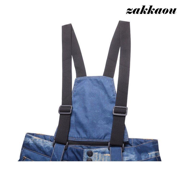 スキーウェア パンツ メンズ スノーパンツ 単品 ビブパンツ