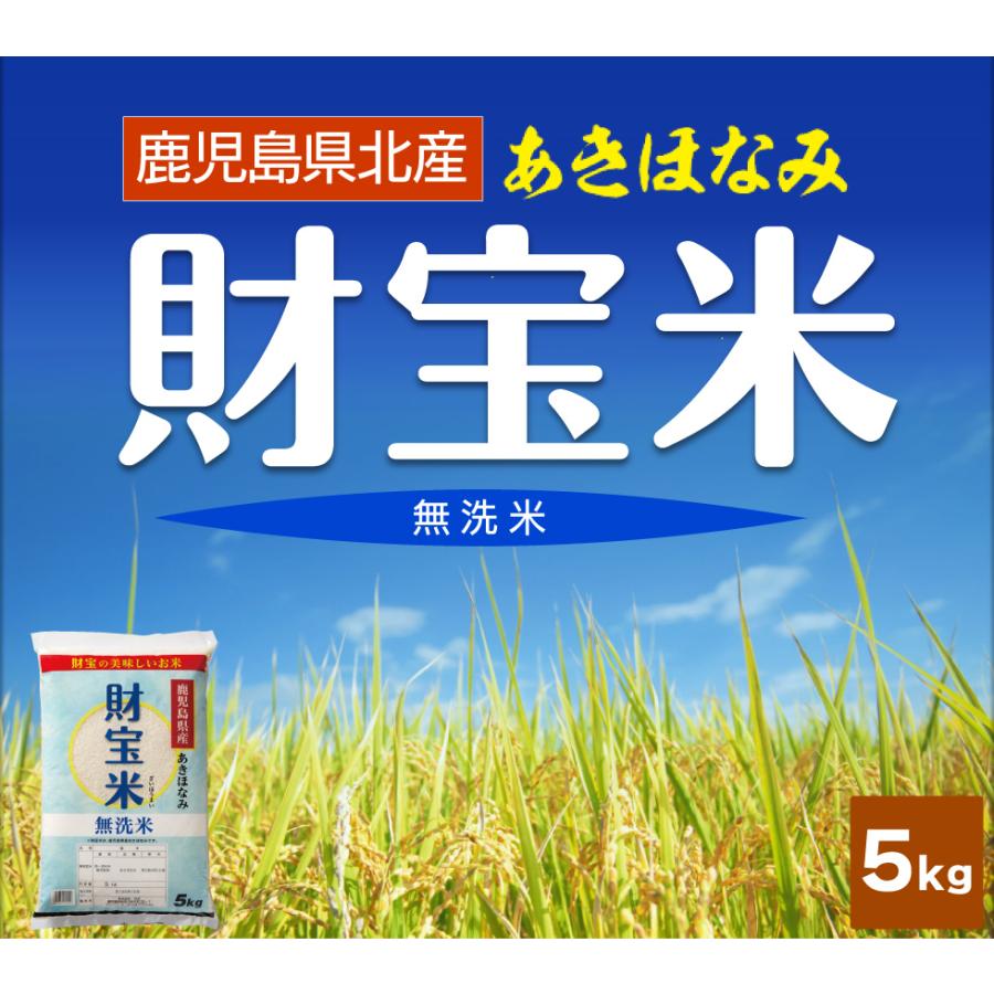 財宝 米 無洗米 鹿児島産 あきほなみ 財宝米 5kg 令和7年産 お米 国産