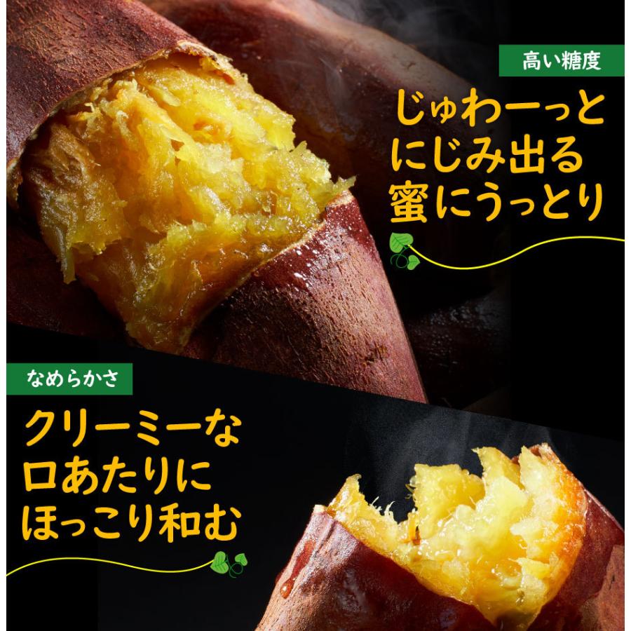 (ポイント2倍 最短当日出荷) 焼き芋 冷凍 さつまいも 紅はるか 1kg 蜜焼き芋 500g×2袋 サツマイモ スイーツ 財宝｜zaihou｜05