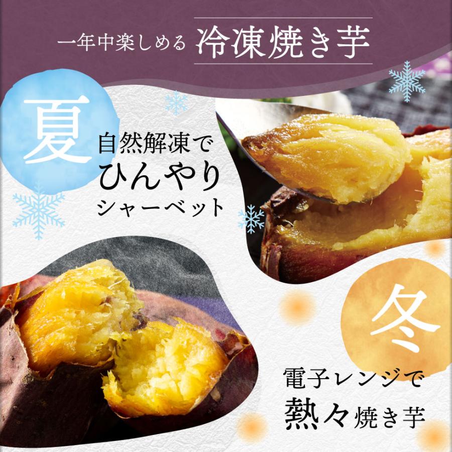 (ポイント5倍) 焼き芋 冷凍 さつまいも 紅はるか 1kg 蜜焼き芋 500g×2袋 冷やし サツマイモ 財宝 爆買 | 財宝 | 03