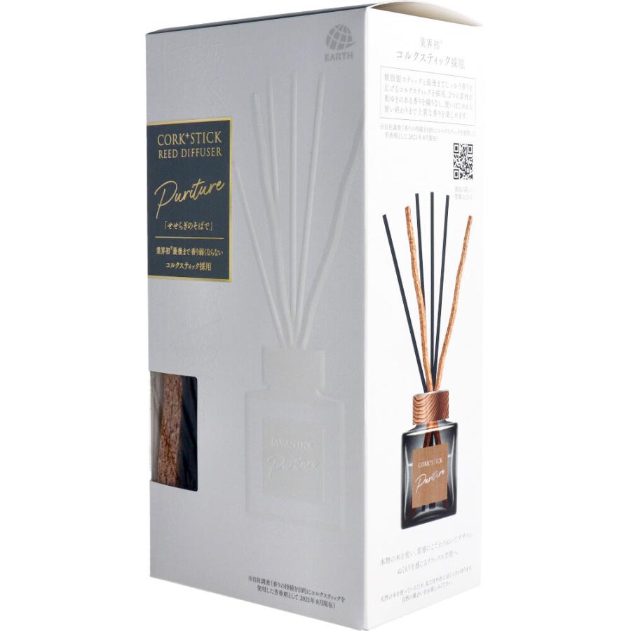 アース製薬 ディフューザー スティック Sukki-ri！ CORK+STICK REED