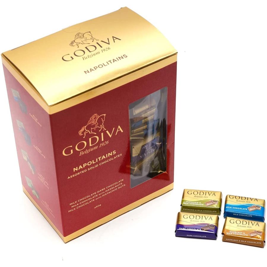 ゴディバ（GODIVA） チョコレート ナポリタン 4種類 450g 個包装 外箱