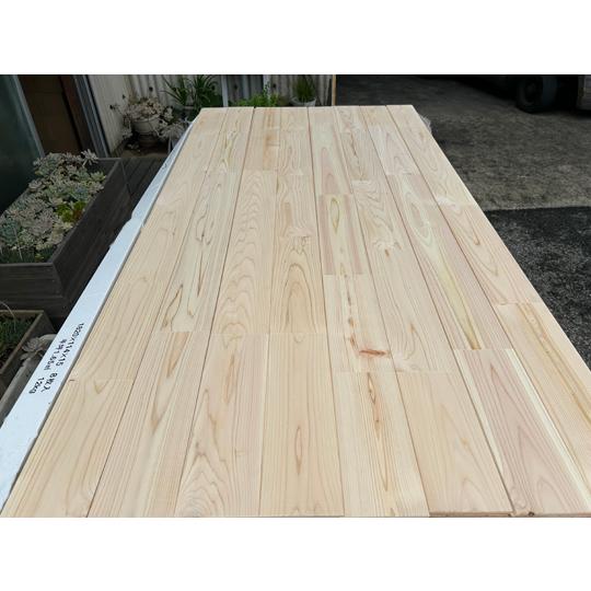 1-530-40-2026【メーカー直送・訳ありB品40束】国産無塗装桧ひのき木曽