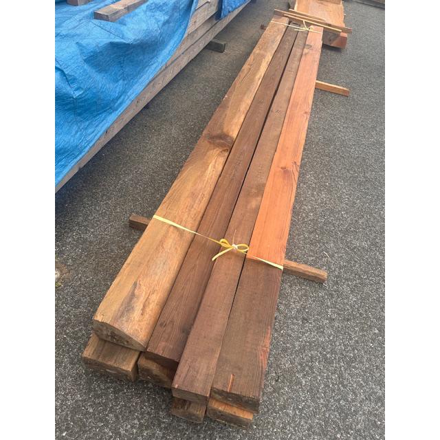 材木】杉柱 5寸柱・6寸柱など 大黒柱 長さ3m 5本