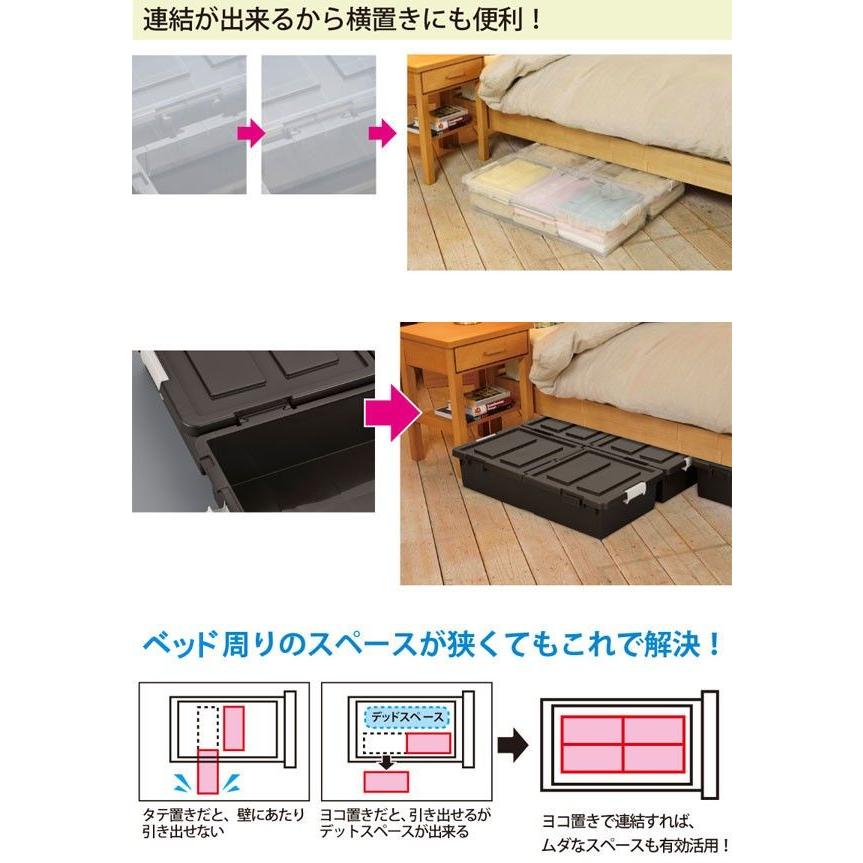 JEJアステージ 衣類ケース ベッド ベット下 収納 キャスター JEJアステージ 衣類ケース ベッド ベット下 収納 キャスター