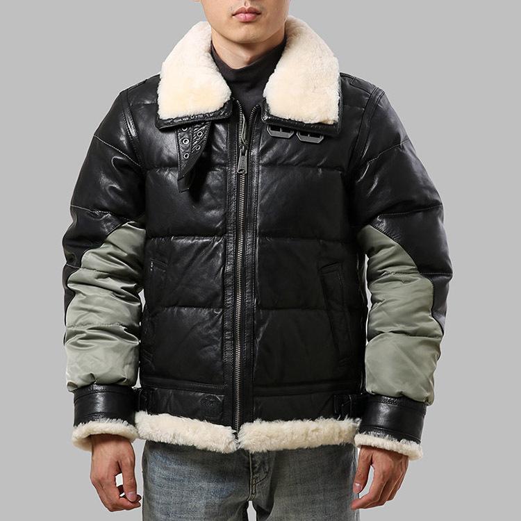 極上品質　ミリタリージャケット レザー ボア襟　B-3 B-3を代表とする、極寒地仕様のミリタリー“羊革”ジャケットってどんな