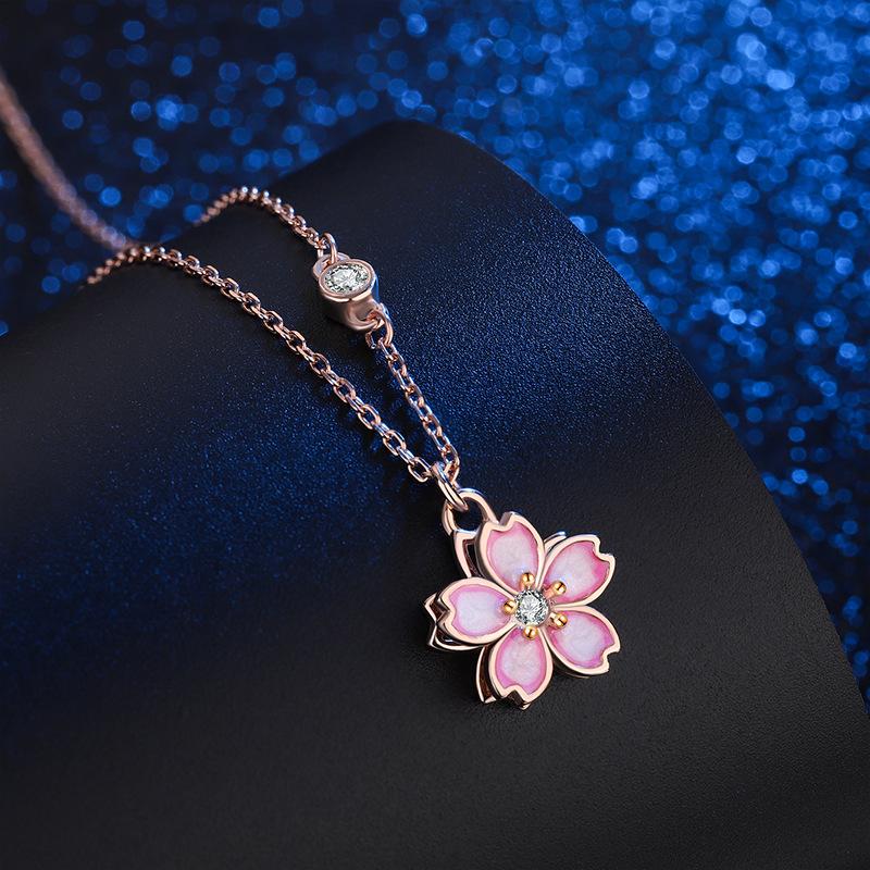 ネックレス 桜ネックレス レディース ピアス けブレスレット 3点セット