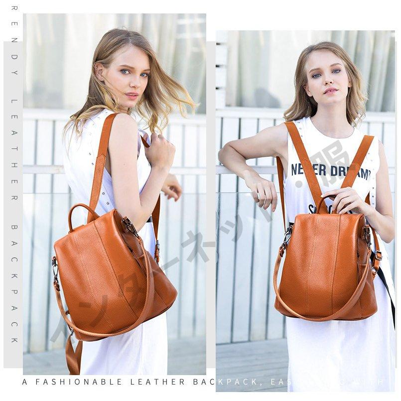 リュックサック レディース 本革バックパック 牛革 レザー レディース