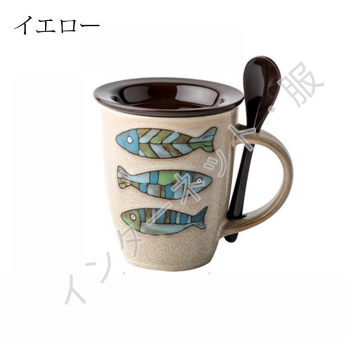 マグカップ 北欧 おしゃれ コーヒーカップ 陶器 ハンドメイド ティーカップ 大容量 コップ カフェマグ キッチン雑貨 食洗機/電子レンジ/オーブン対応 350ml 2色｜zairi168huku｜13