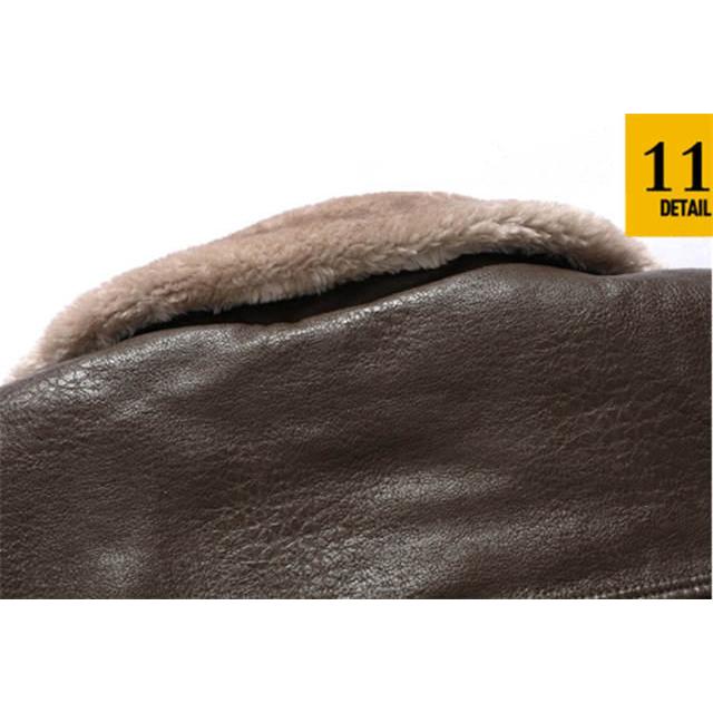 冬用レザージャケット メンズ バイクジャケット 防寒コート ジャンパー