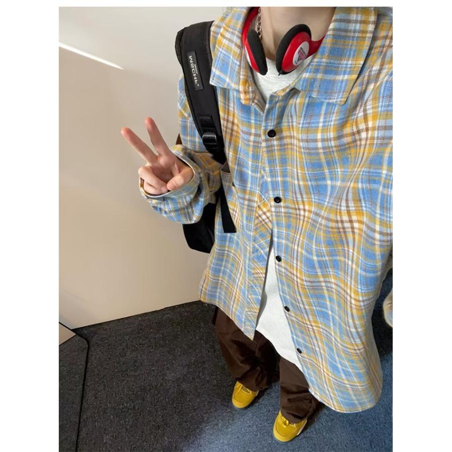 チェックシャツ メンズ シャツ 長袖シャツ 柄シャツ 綿 チェックシャツ メンズ シャツ 長袖シャツ 柄シャツ 綿