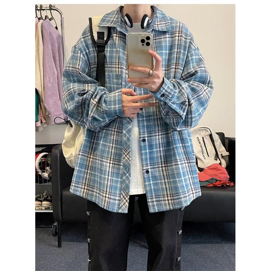チェックシャツ メンズ シャツ 長袖シャツ 柄シャツ 綿 チェックシャツ メンズ シャツ 長袖シャツ 柄シャツ 綿