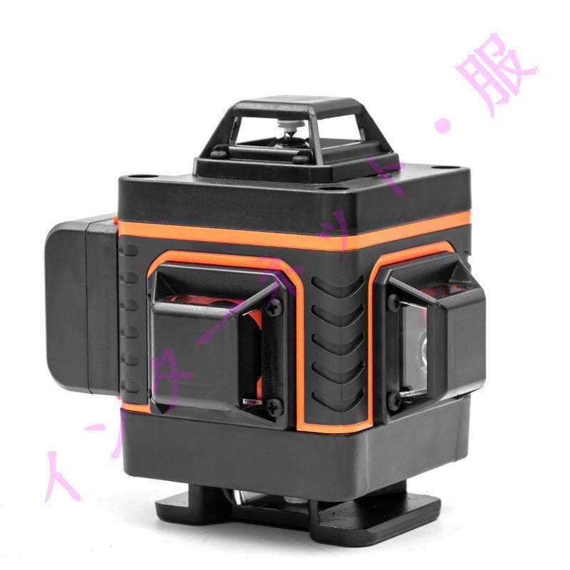 墨出し器 レーザー墨出し器 屋内・屋外兼用 水平器 赤外線 4D 360° 16