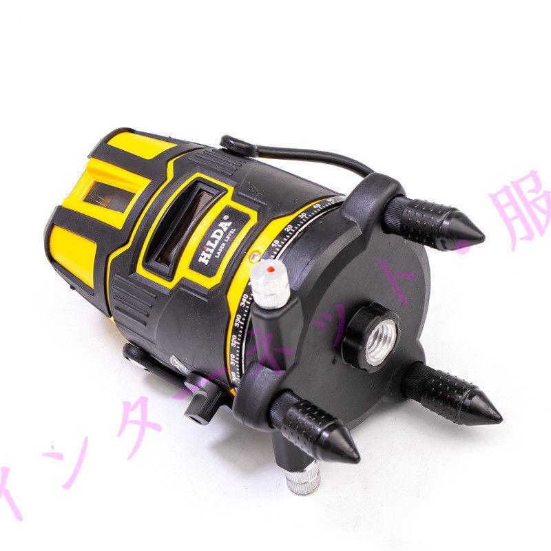 墨出し器 レーザー墨出し器 屋内・屋外兼用 水平器 赤外線 3D 360° 5